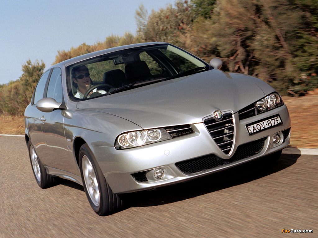Images of Alfa Romeo 156 2.5 V6 AU-spec 932A (2003–2005) (1024 x 768)