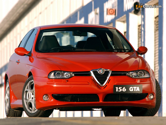 Images of Alfa Romeo 156 GTA ZA-spec 932A (2003–2005) (640 x 480)
