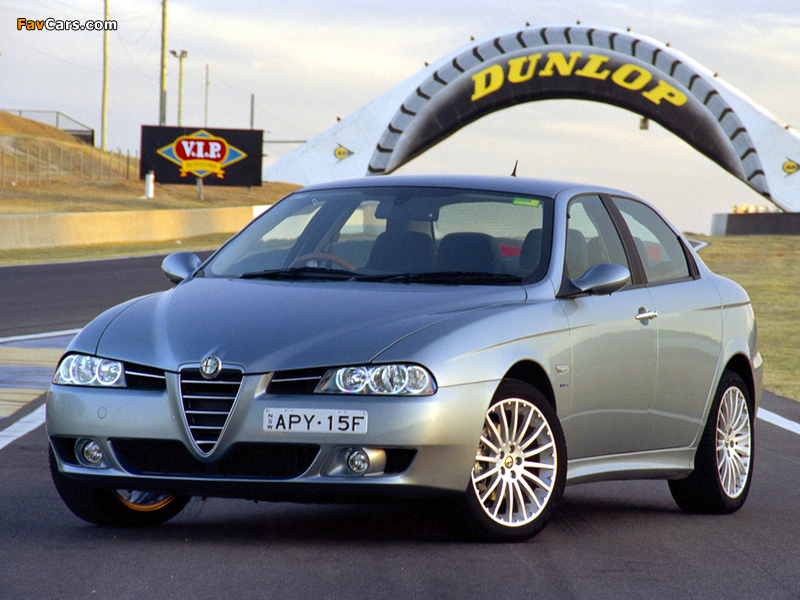 Images of Alfa Romeo 156 2.0 JTS AU-spec 932A (2003–2005) (800 x 600)