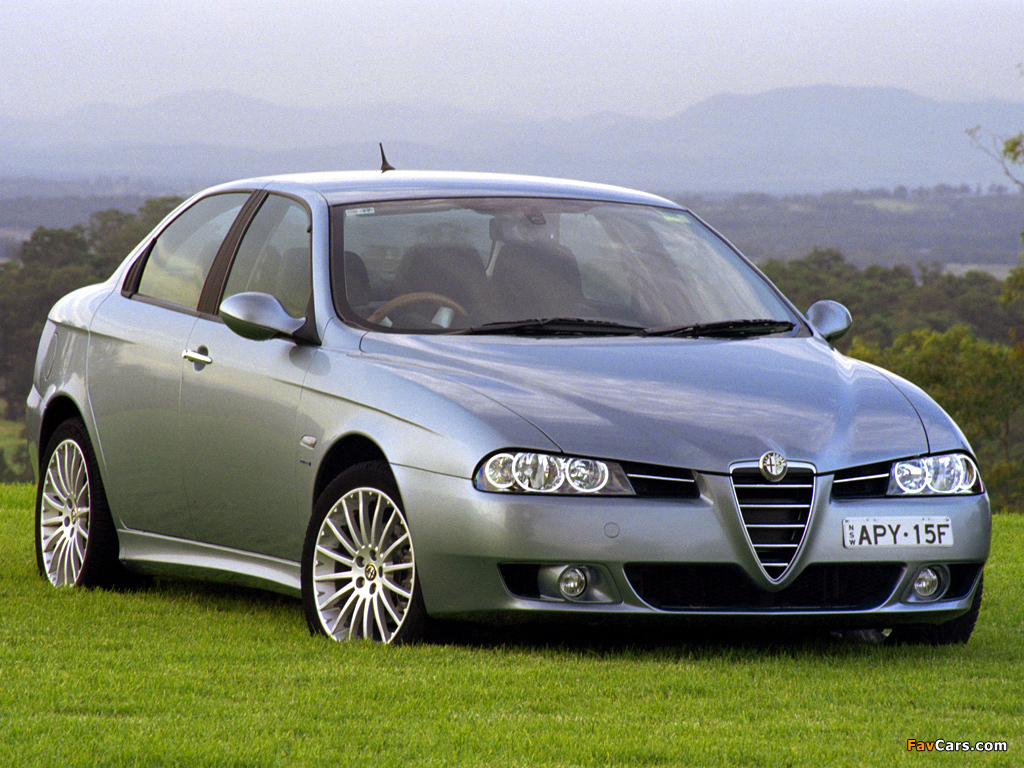 Images of Alfa Romeo 156 2.0 JTS AU-spec 932A (2003–2005) (1024 x 768)