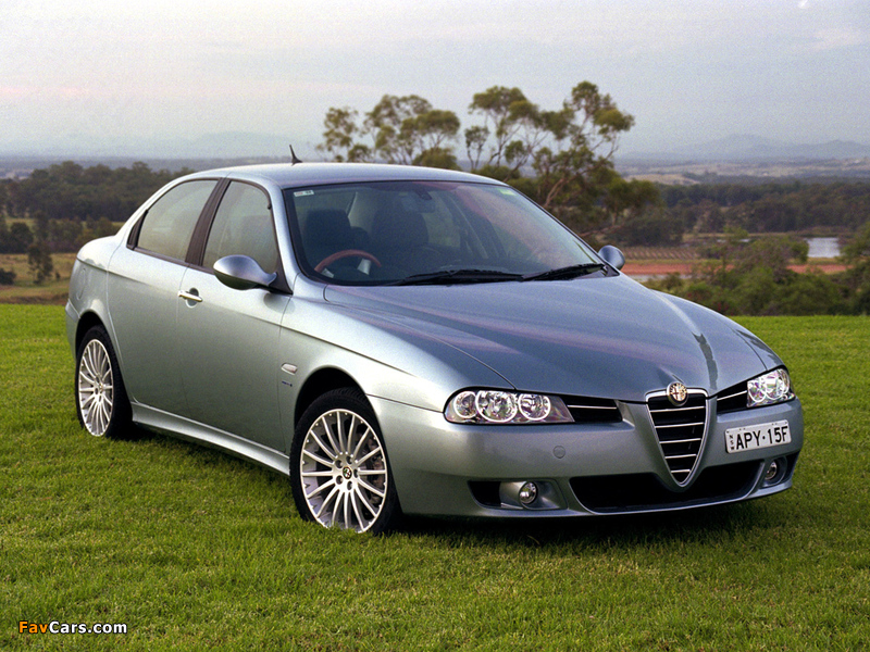 Images of Alfa Romeo 156 2.0 JTS AU-spec 932A (2003–2005) (800 x 600)