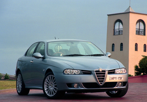 Images of Alfa Romeo 156 2.0 JTS AU-spec 932A (2003–2005)