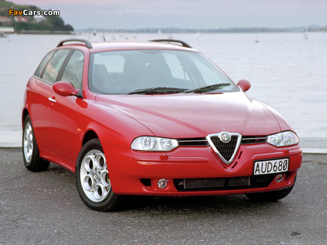 Photos of Alfa Romeo 156 Sportwagon AU-spec 932B (2002–2003) (640 x 480)