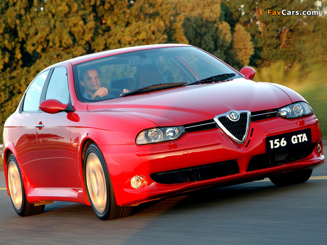 Photos of Alfa Romeo 156 GTA ZA-spec 932A (2003–2005) (640 x 480)