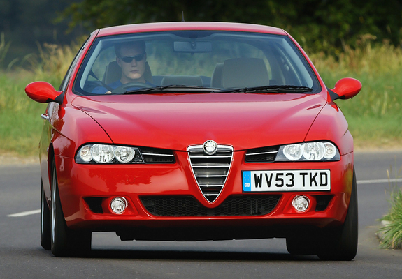Photos of Alfa Romeo 156 UK-spec 932A (2003–2005)