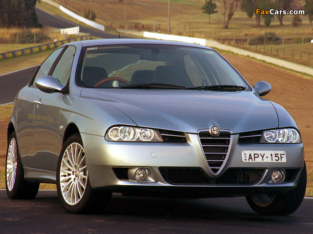 Photos of Alfa Romeo 156 2.0 JTS AU-spec 932A (2003–2005) (640 x 480)