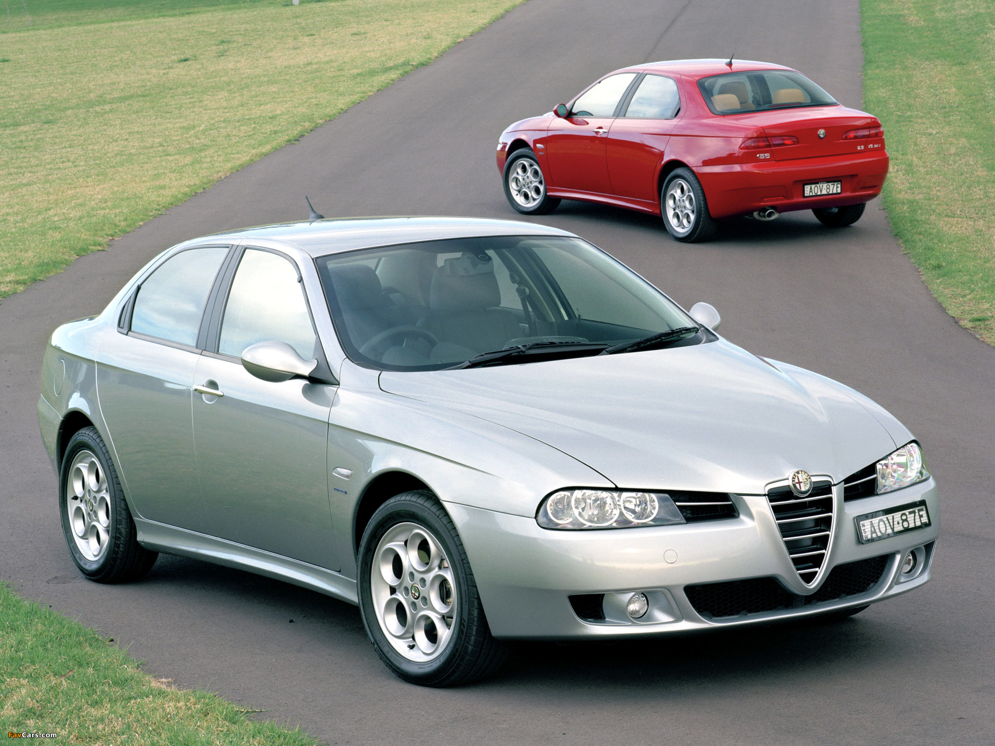 Photos of Alfa Romeo 156 2.5 V6 AU-spec 932A (2003–2005) (2048 x 1536)