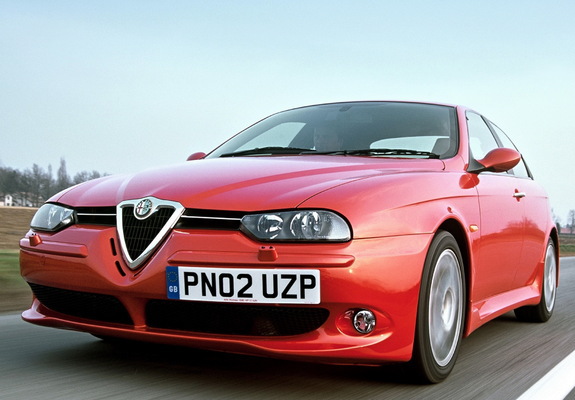 Pictures of Alfa Romeo 156 GTA UK-spec 932A (2002–2005)