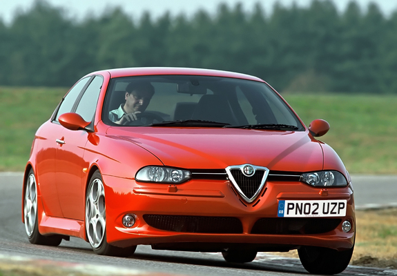 Alfa Romeo 156 GTA UK-spec 932A (2002–2005) wallpapers