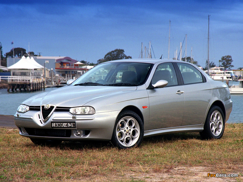 Alfa Romeo 156 AU-spec 932A (2002–2003) wallpapers (800 x 600)