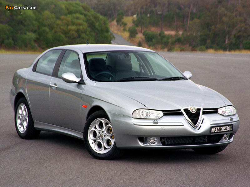 Alfa Romeo 156 AU-spec 932A (2002–2003) wallpapers (800 x 600)