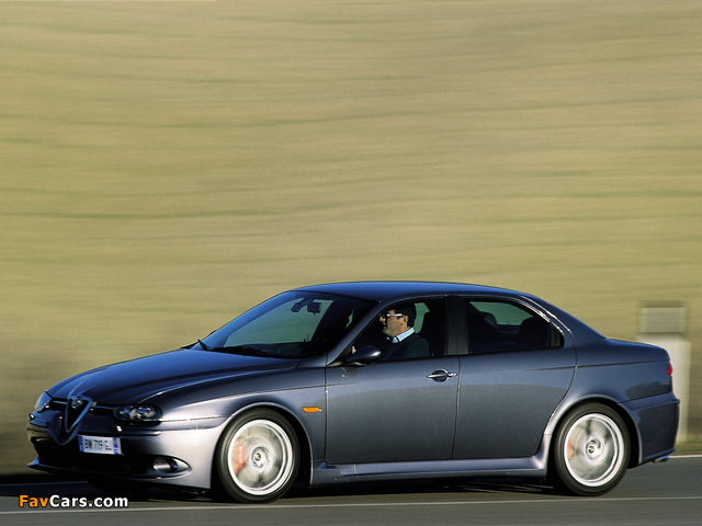 Alfa Romeo 156 GTA 932A (2002–2005) wallpapers (640 x 480)