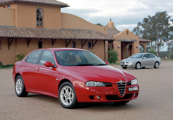 Alfa Romeo 156 2.5 V6 AU-spec 932A (2003–2005) wallpapers