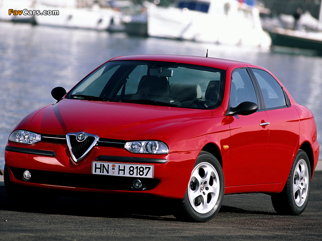 Alfa Romeo 156 932A (1997–2002) wallpapers (640 x 480)