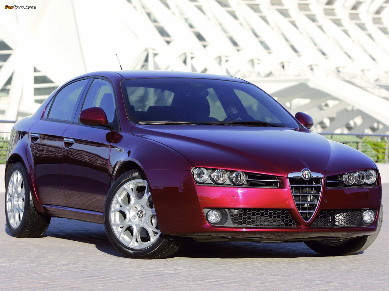 Alfa Romeo 159 3.2 JTS Q4 939A (2005–2008) images (1280 x 960)