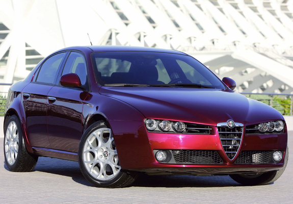 Alfa Romeo 159 3.2 JTS Q4 939A (2005–2008) images