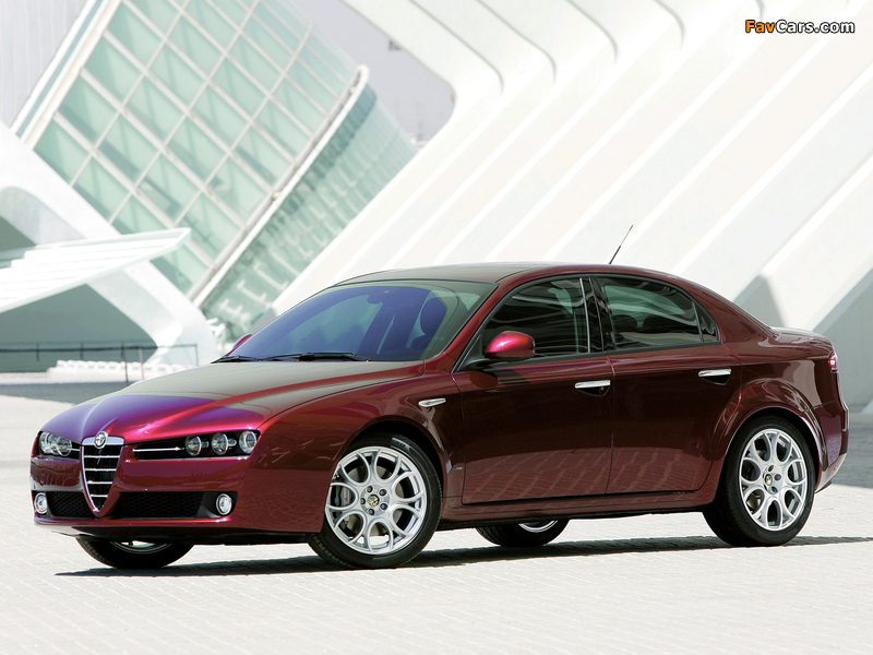 Alfa Romeo 159 3.2 JTS Q4 939A (2005–2008) images (800 x 600)