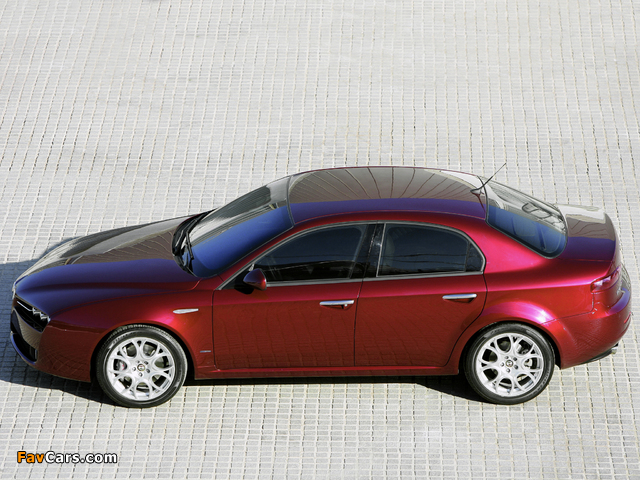 Alfa Romeo 159 3.2 JTS Q4 939A (2005–2008) photos (640 x 480)