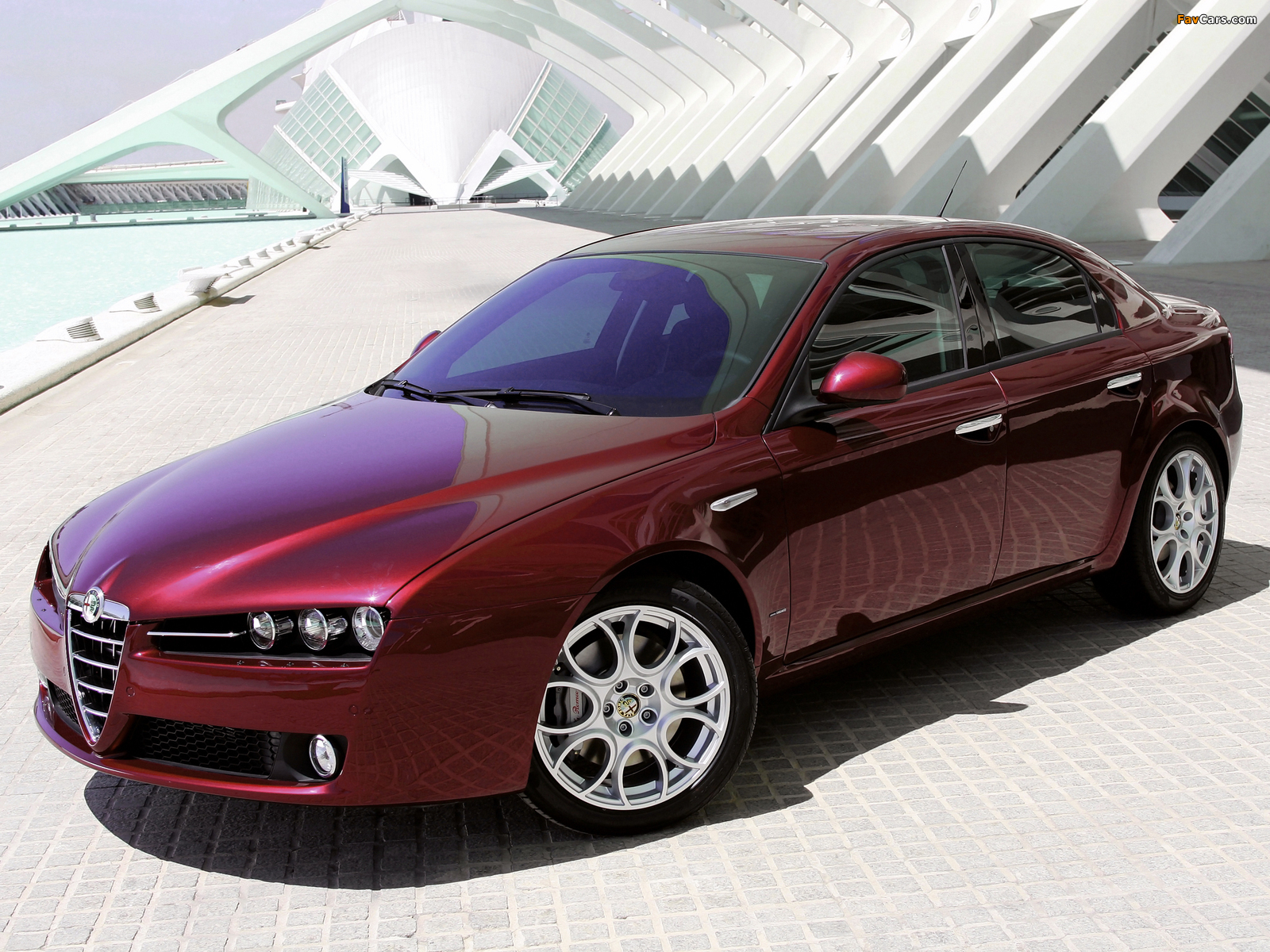 Alfa Romeo 159 3.2 JTS Q4 939A (2005–2008) wallpapers (1600 x 1200)