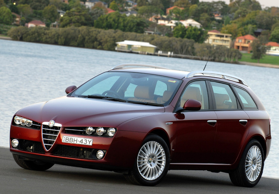 Alfa Romeo 159 Sportwagon 2.4 JTDm AU-spec 939B (2006–2008) images