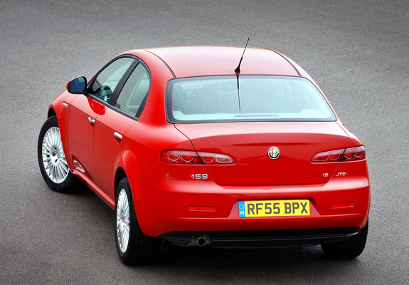 Alfa Romeo 159 1.9 JTDm UK-spec 939A (2006–2008) images