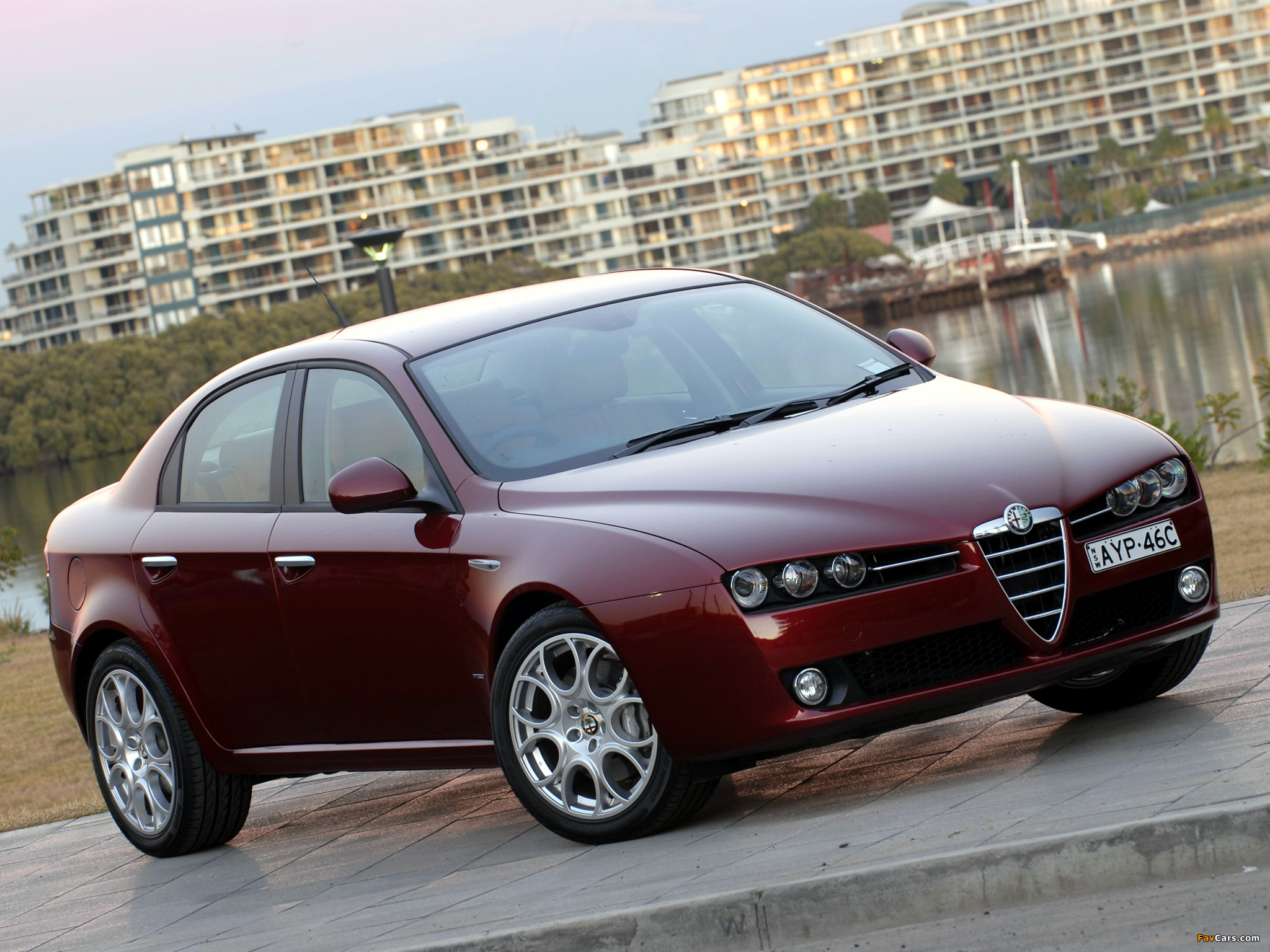 Alfa Romeo 159 3.2 JTS Q4 AU-spec 939A (2006–2008) images (2048 x 1536)
