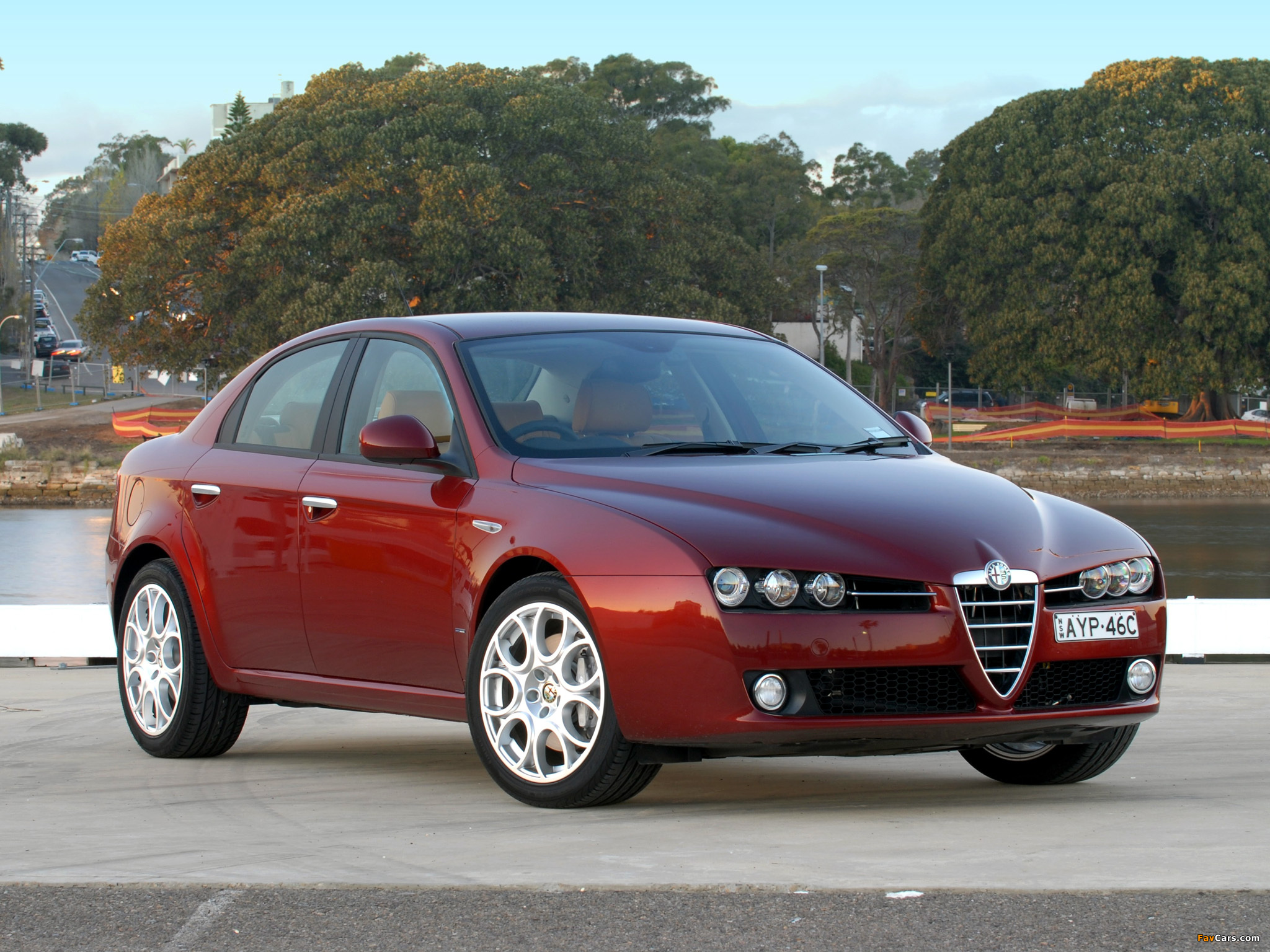 Alfa Romeo 159 3.2 JTS Q4 AU-spec 939A (2006–2008) photos (2048 x 1536)