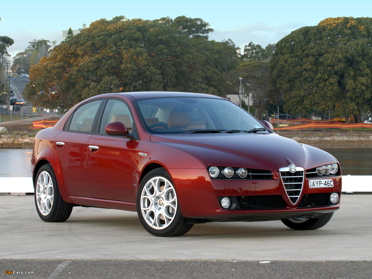 Alfa Romeo 159 3.2 JTS Q4 AU-spec 939A (2006–2008) photos (1280 x 960)