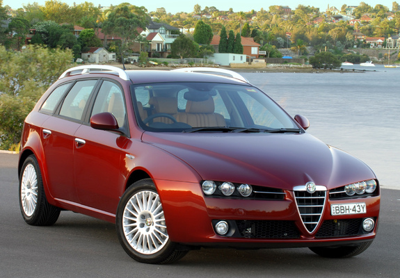 Alfa Romeo 159 Sportwagon 2.4 JTDm AU-spec 939B (2006–2008) photos
