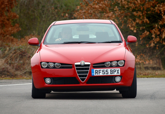 Alfa Romeo 159 1.9 JTDm UK-spec 939A (2006–2008) photos