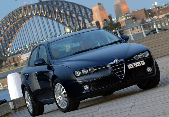 Alfa Romeo 159 2.2 JTS AU-spec 939A (2006–2008) photos