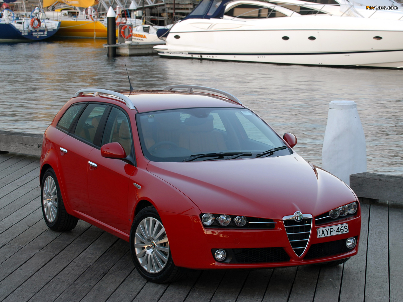 Alfa Romeo 159 Sportwagon 2.2 JTS AU-spec 939B (2006–2008) pictures (1280 x 960)