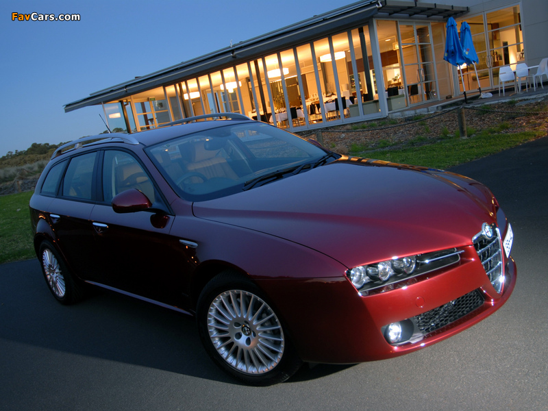 Alfa Romeo 159 Sportwagon 2.4 JTDm AU-spec 939B (2006–2008) pictures (800 x 600)