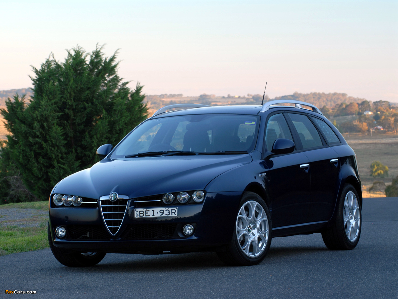 Alfa Romeo 159 Sportwagon 3.2 JTS Q4 AU-spec 939B (2006–2008) pictures (1280 x 960)