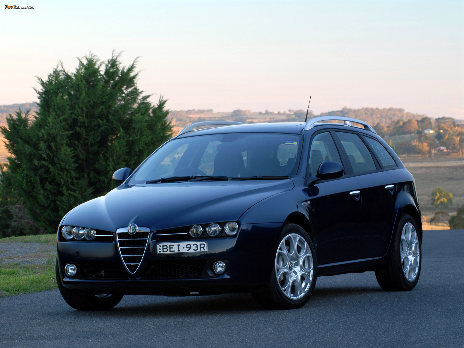 Alfa Romeo 159 Sportwagon 3.2 JTS Q4 AU-spec 939B (2006–2008) pictures (1600 x 1200)