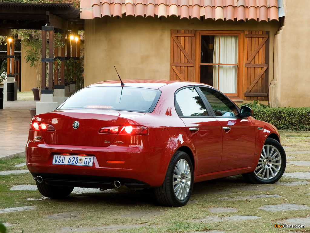 Alfa Romeo 159 ZA-spec 939A (2006–2008) pictures (1024 x 768)