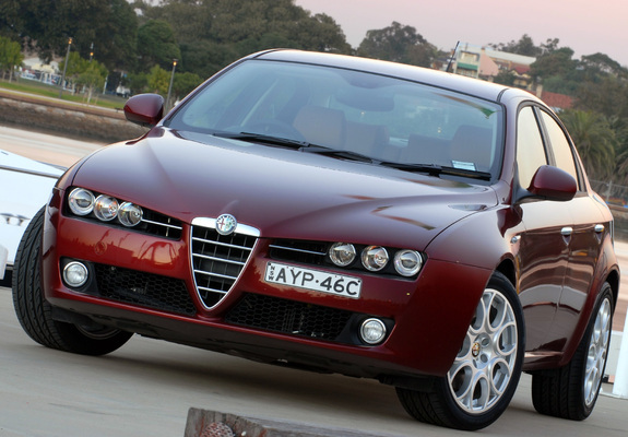 Alfa Romeo 159 3.2 JTS Q4 AU-spec 939A (2006–2008) wallpapers