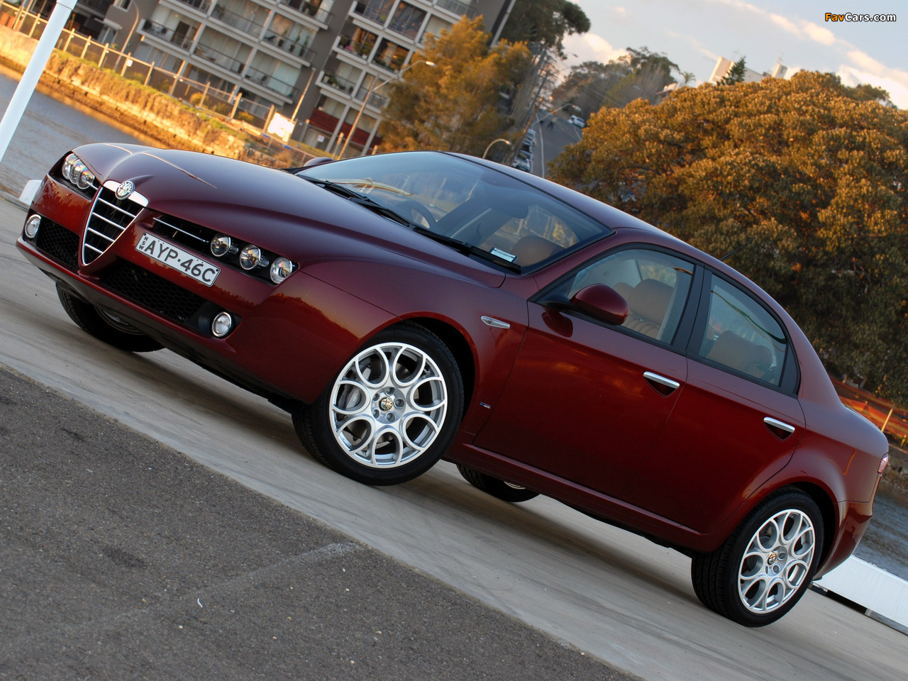 Alfa Romeo 159 3.2 JTS Q4 AU-spec 939A (2006–2008) wallpapers (1280 x 960)