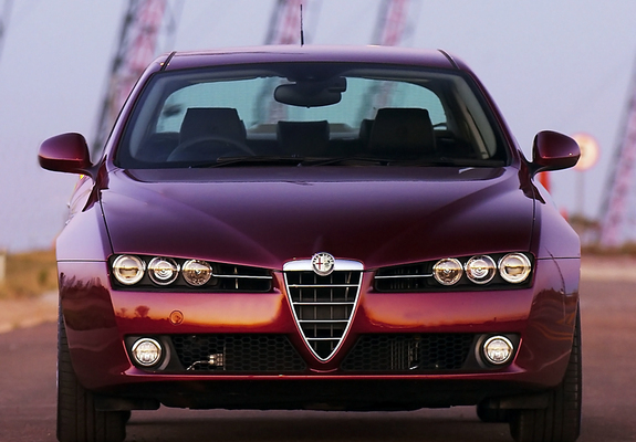 Alfa Romeo 159 3.2 JTS Q4 ZA-spec 939A (2006–2008) wallpapers