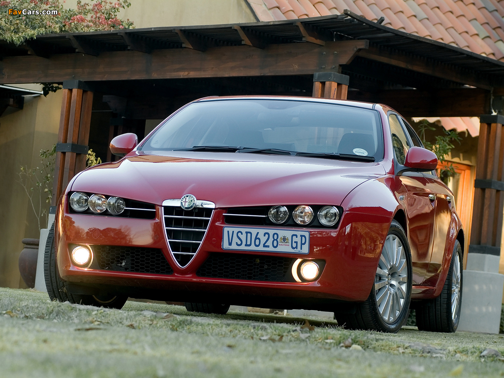 Alfa Romeo 159 ZA-spec 939A (2006–2008) wallpapers (1024 x 768)