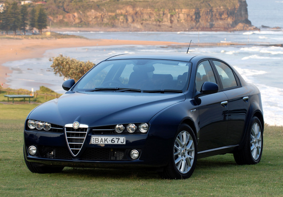 Alfa Romeo 159 1.9 JTDm AU-spec 939A (2006–2008) wallpapers