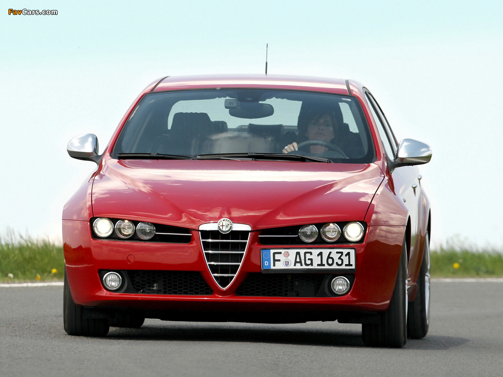 Alfa Romeo 159 Ti 939A (2007–2008) images (1024 x 768)