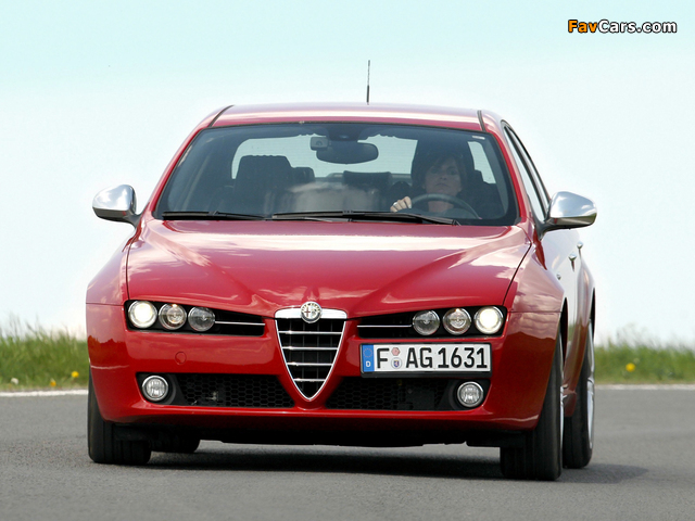 Alfa Romeo 159 Ti 939A (2007–2008) images (640 x 480)