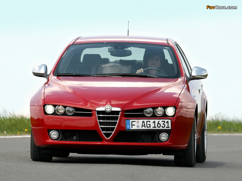 Alfa Romeo 159 Ti 939A (2007–2008) images (800 x 600)