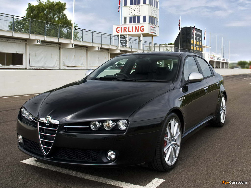 Alfa Romeo 159 Ti UK-spec 939A (2007–2008) images (1024 x 768)