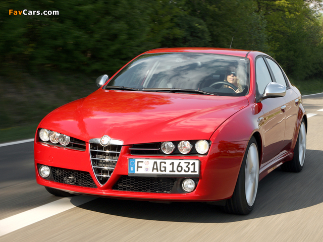 Alfa Romeo 159 Ti 939A (2007–2008) photos (640 x 480)