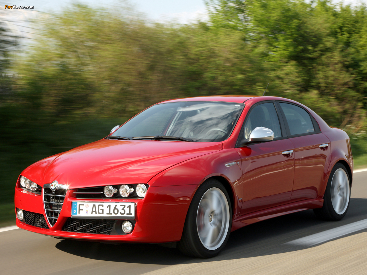 Alfa Romeo 159 Ti 939A (2007–2008) pictures (1280 x 960)