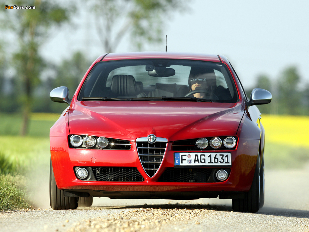 Alfa Romeo 159 Ti 939A (2007–2008) pictures (1024 x 768)