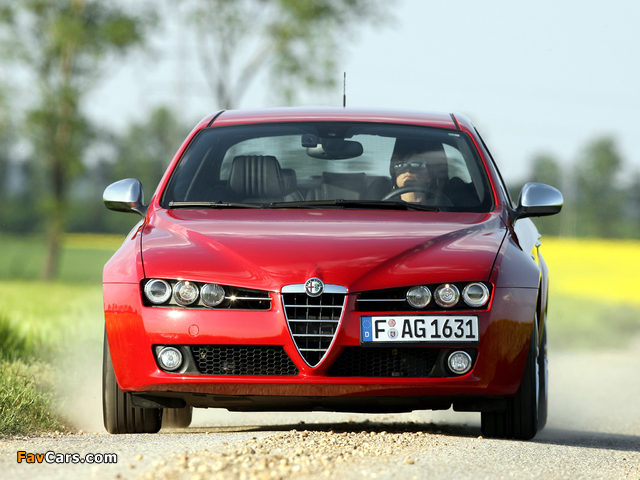 Alfa Romeo 159 Ti 939A (2007–2008) pictures (640 x 480)