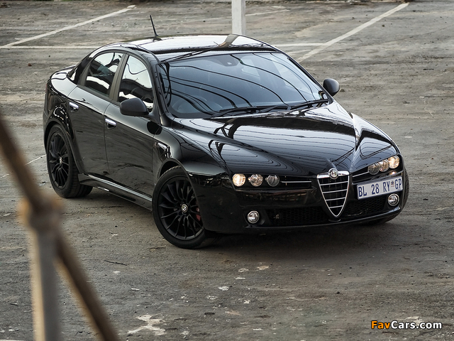 Alfa Romeo 159 Ti ZA-spec 939A (2008–2011) images (640 x 480)